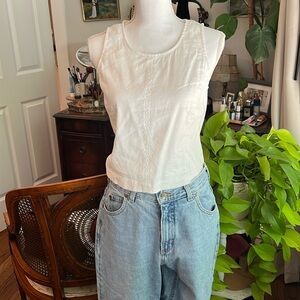 Vintage Banana Republic Linen Tank